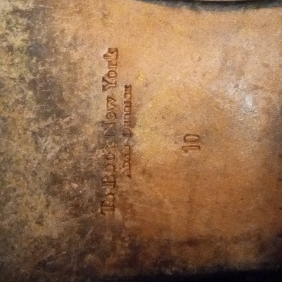 To Boot New York Adam Derrick Aldo Black Size 10 - Picture 4 of 5